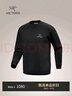ARC'TERYX始祖鳥(niǎo) EMBLEM FLEECE CREW 男子 抓絨衫 Black/黑色 S 曬單實(shí)拍圖