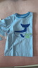 迷你巴拉【植物肌】男女童T恤夏涼感抑菌不悶汗短袖上衣 粉藍 【100%植物纖維】 100 曬單實(shí)拍圖