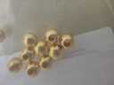 喜上眉梢足金999轉運珠3D硬金拋光面珠磨砂路路通DIY配飾散珠送禮女 4mm光珠【約0.6g】多顆重版 曬單實(shí)拍圖