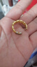 銅錢(qián)金戒指鏤空設計精致吸睛好運日常佩戴顯格調氣場(chǎng)百搭不掉色 簡(jiǎn)約金色錢(qián)幣戒指1個(gè)【活口可調節大小】 曬單實(shí)拍圖