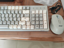 宏碁(acer)無(wú)線(xiàn)藍牙鍵鼠套裝 充電鼠標鍵盤(pán) 手機電腦ipad平板通用 鍵鼠套裝 OMR143 灰黃拼色 曬單實(shí)拍圖