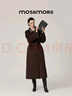 MOSIIMORII【普林斯頓】復古美拉德色系廓形秋冬季小個(gè)子中長(cháng)款女士毛呢大衣 熔巖棕 XS 推薦150-160 曬單實(shí)拍圖