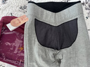 羊老大棉褲女羊毛蠶絲保暖打底褲女外穿修身軟綿綿保暖褲保暖內衣女 黑色女（厚款） XL (165/72A) 曬單實(shí)拍圖