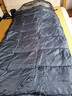 北山狼  戶(hù)外睡袋成年人加大加寬信封式棉睡袋露營(yíng)單人四季通用款 2.0kg灰色【5°C-10℃】 曬單實(shí)拍圖