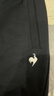 樂(lè )卡克（Le coq sportif）法國公雞2025年秋冬新品男款針織長(cháng)褲 炫黑色 L 曬單實(shí)拍圖