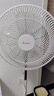 格力（GREE）家用變頻電風(fēng)扇智能恒溫轉頁(yè)扇 2025年新款柔風(fēng)安睡電扇一級能效節能轉葉扇幸運草風(fēng)扇遙控落地扇 FDZ-35X69Bg5【花精靈-仿生花瓣扇葉】 曬單實(shí)拍圖
