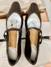 妙麗（Millies）法式復古單鞋女低跟軟底軟皮真羊皮瑪麗珍鞋小皮鞋女鞋 棕色 38  曬單實(shí)拍圖