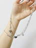 伊燦疊戴鋯石項鏈女2025年新款夏輕奢小眾鎖骨鏈女設計感高級甜酷頸鏈 疊戴鋯石項鏈女 曬單實(shí)拍圖