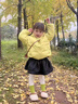 moonkids女童半身裙秋冬兒童冬季夾棉羽絨短裙2025新款大童冬裝加厚蓬蓬裙 4390黑色 120 cm 曬單實(shí)拍圖