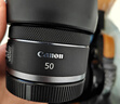 綠巨能（llano）相機鏡頭遮光罩適用佳能RF 50mm f/1.8 STM遮光罩定焦小痰盂43mm鏡頭R7 R10 R50 RP配件替代ES-65B 曬單實(shí)拍圖