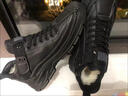 意大利風(fēng)GUCHU國際品牌輕奢棉鞋冬季真皮羊毛棉鞋男皮毛一體高幫休閑棉皮鞋加絨保暖防滑雪地靴男 黑色 39 曬單實(shí)拍圖