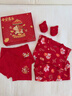 寵兒依人兒童本命年內衣套裝馬年12歲純棉紅色秋衣秋褲大童新年喜慶套裝 福氣滿(mǎn)滿(mǎn)禮盒裝【馬年套裝+2內褲+2襪子】 120 【建議身高100-110cm】 曬單實(shí)拍圖