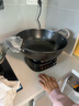 康巴赫二代電炒鍋多功能家用鑄鐵電鍋爆炒蒸煮燉煎炸一體式炒菜鍋 38CM新升級二代多功能鑄鐵電炒鍋+2蒸格 曬單實(shí)拍圖