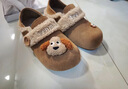天美意絨絨拿鐵厚底加絨保暖勃肯毛毛鞋棉鞋女雪地靴短靴子2025冬新款 滿(mǎn)幫款-棕色 38 曬單實(shí)拍圖
