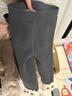 心楠兒童加絨褲打底褲秋冬款女童冬季一體絨加褲厚保暖童裝棉褲冬裝 深灰加絨加厚【90cm建議身高81-90左右】 均碼 曬單實(shí)拍圖