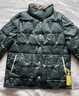 菲妮迪品牌90鵝絨羽絨服冬季簡(jiǎn)約輕薄短款時(shí)尚保暖外套 松綠色 XL 曬單實(shí)拍圖