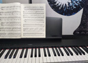 雅馬哈電鋼琴P225重錘88鍵便攜式成人兒童初學(xué)P125AB考級電子鋼琴數碼 P225黑主機+單踏板 官方標配 曬單實(shí)拍圖