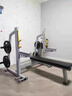 一體式杠鈴臥推架健身房同款舉重床臥推床穩固型臥推舉重架 基礎款臥推架(銀色架子 黑色墊子) 曬單實(shí)拍圖