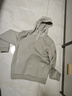 布先生時(shí)尚機能風(fēng)連帽衛衣男秋季新品半開(kāi)襟拉鏈貼袋設計上衣PT15590 輕云灰 L (175) 曬單實(shí)拍圖