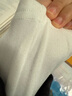 初語(yǔ)立體分割線(xiàn)長(cháng)袖T恤女2024年秋冬簡(jiǎn)約舒適打底衫上衣 米白色 XL 曬單實(shí)拍圖