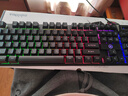 銀雕(YINDIAO) KM500有線(xiàn)發(fā)光鍵盤(pán)鼠標 機械手感游戲電競筆記本臺式電腦外設 薄膜鍵鼠套裝 黑色 曬單實(shí)拍圖