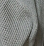 優(yōu)衣庫合作款男裝女裝圓領(lǐng)針織開(kāi)衫長(cháng)袖毛衣毛衫外套25新款479731 04 煙灰色 M /170/92A 曬單實(shí)拍圖