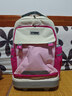 京商kyosho拉桿書(shū)包小學(xué)生兒童3到6年級大容量粉色拼色 曬單實(shí)拍圖