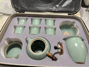 NEOEO 尼耳天青汝窯開(kāi)片釉可養功夫茶具套裝家用茶壺茶杯茶盤(pán)整套禮盒裝尼爾 尼耳汝窯開(kāi)片釉套裝N1321 曬單實(shí)拍圖