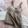 俞兆林保暖背心女加絨加厚帶胸墊冬季防寒吊帶美體打底衫內搭內衣女 曬單實(shí)拍圖