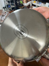 康巴赫平底鍋不粘鍋煎鍋煎炒鍋真鈦無(wú)涂層抗菌316L不銹鋼0涂層 曬單實(shí)拍圖