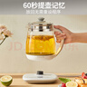 九陽(yáng)（Joyoung）養生壺迷你玻璃花茶壺煮茶器 12大功能11檔溫度 0膠水恒溫電熱燒水壺1.5L 1506BQ 曬單實(shí)拍圖