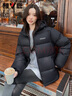 雅鹿三防免洗短款羽絨服女款2025年冬新款連帽蓄熱保暖面包服京東自營(yíng) 曬單實(shí)拍圖