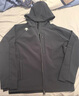 迪桑特（DESCENTE）TRAINING綜訓運動(dòng)健身防潑水男士加絨梭織上衣 BK-黑色 3XL (190/108A) 曬單實(shí)拍圖
