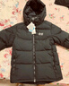 黑冰25新款秋冬男經(jīng)典款天樞PLUS戶外可拆卸帽鵝絨700蓬羽絨服F8509MJ 黑色 XL 曬單實拍圖