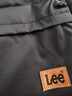 Lee男士雙肩包大學(xué)生書(shū)包初中高中大容量背包潮牌旅行包黑色 曬單實(shí)拍圖
