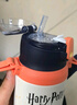 膳魔師兒童保溫杯吸管水杯學(xué)生開(kāi)學(xué)必備大容量水壺哈利波特男600ml橙黑 曬單實(shí)拍圖
