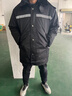 三零一五際華軍大衣男冬季加厚加絨保安防寒服勞保棉服東北棉襖中長(cháng)款零下內膽 【高級加厚】中長(cháng)反光-可拆內膽款[羊絨棉] 180 曬單實(shí)拍圖