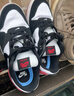 耐克NIKE男女經(jīng)典休閑鞋SB ALLEYOOP新年紅運動(dòng)鞋CJ0882-102白黑41 曬單實(shí)拍圖