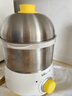 小熊（Bear）蒸蛋器 煮蛋器自動(dòng)斷電 小型迷你不銹鋼多功能 雙層早餐蒸煮雞蛋早餐神器 ZDQ-A07U1 雙層 【無(wú)蒸碗】 曬單實(shí)拍圖