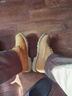 添柏嵐（Timberland）馬丁靴男女同款經(jīng)典踢不爛大黃靴防水戶(hù)外休閑復古防滑靴子工裝靴 小麥色 42 曬單實(shí)拍圖