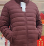 優(yōu)衣庫男裝女裝高級輕型羽絨茄克便攜立領(lǐng)外套排骨夾克478273 478273/18暗紅色 M 曬單實(shí)拍圖