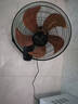 鉆石牌（DIAMOND）壁扇壁掛風(fēng)扇掛壁式電風(fēng)扇家用墻壁工業(yè)商用搖頭掛扇壁掛鋁葉鋁制扇葉風(fēng)扇 18寸銅線(xiàn)款【鋁葉大風(fēng)】 曬單實(shí)拍圖