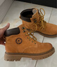 駱駝（CAMEL）【王俊凱同款】馬丁靴男鞋秋冬2025新款大黃靴女戶(hù)外工裝登山靴子 G13W379132 金黃色 42 曬單實(shí)拍圖
