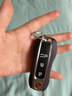 索飾適用保時(shí)捷鑰匙殼小牛皮扣套卡宴macan718帕拉梅拉911男女taycan A款黑色(小牛皮)+掛繩 曬單實(shí)拍圖