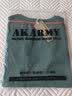 AK ARMY 春夏新款青年休閑短袖T恤男韓版潮流撞色線圓領半截袖體恤衫 灰綠色 2XL （145-155斤） 曬單實拍圖