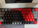雙飛燕（A4TECH）T87有線(xiàn)機械鍵盤(pán)電競靜音鍵盤(pán) 血手幽靈LT3玩家3變速光軸87鍵游戲鍵盤(pán) 電競紅 曬單實(shí)拍圖