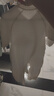 babylove嬰兒連體衣秋冬純棉可愛(ài)寶寶哈衣爬服新生兒夾棉保暖衣服秋冬裝 曬單實(shí)拍圖