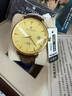 瑞士勞力士手表男士全自動(dòng)機械表商務(wù)十大品牌名表簡(jiǎn)約防水真皮帶 R3196間金金面-典藏版原裝進(jìn)口 42mm直徑 曬單實(shí)拍圖