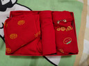 貓人（MiiOW）兒童內褲男童女童本命年套裝平角褲棉質(zhì)中大童大紅喜慶馬年短褲頭 【女童】大紅內褲2條+2雙襪子 2條 160 【建議身高145-155cm】 曬單實(shí)拍圖