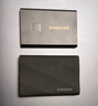 三星（SAMSUNG）2TB Type-c USB 3.2 移動(dòng)固態(tài)硬盤(pán)（PSSD）T9 玄影黑 NVMe讀速2000MB/s 手機直連筆記本外接  曬單實(shí)拍圖